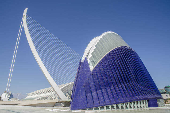 154 - Valencia - Ciutat de Les Arts i Les Ciencies - Agora